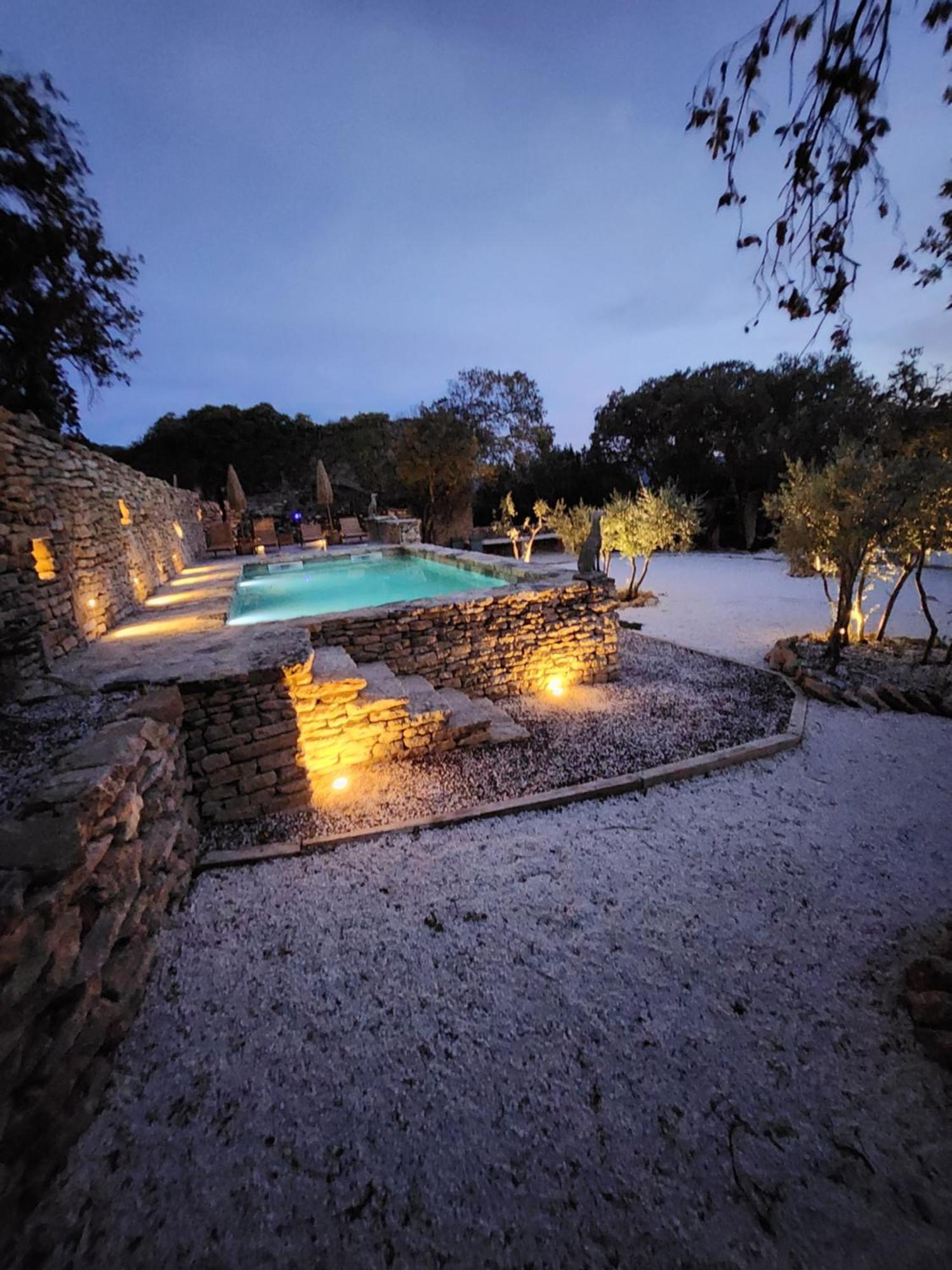La Borie Oubliee Gordes Exterior foto
