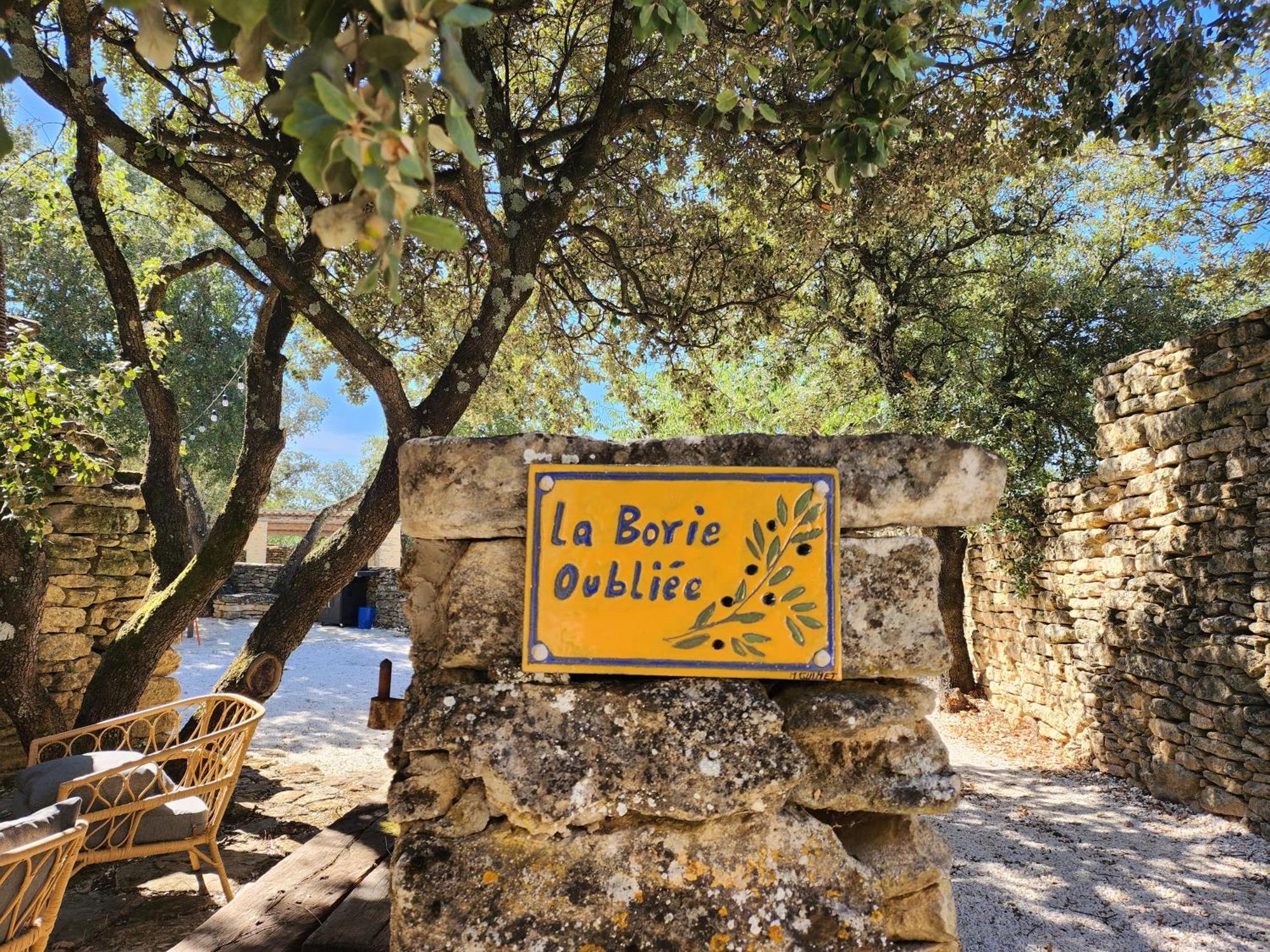 La Borie Oubliee Gordes Exterior foto